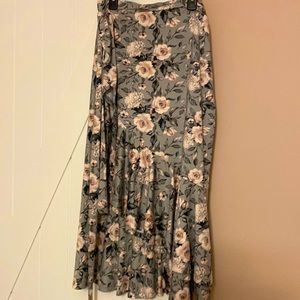 LulaRoe Floral Wrap Skirt